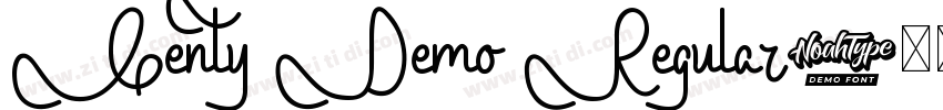 Genty Demo Regular字体转换